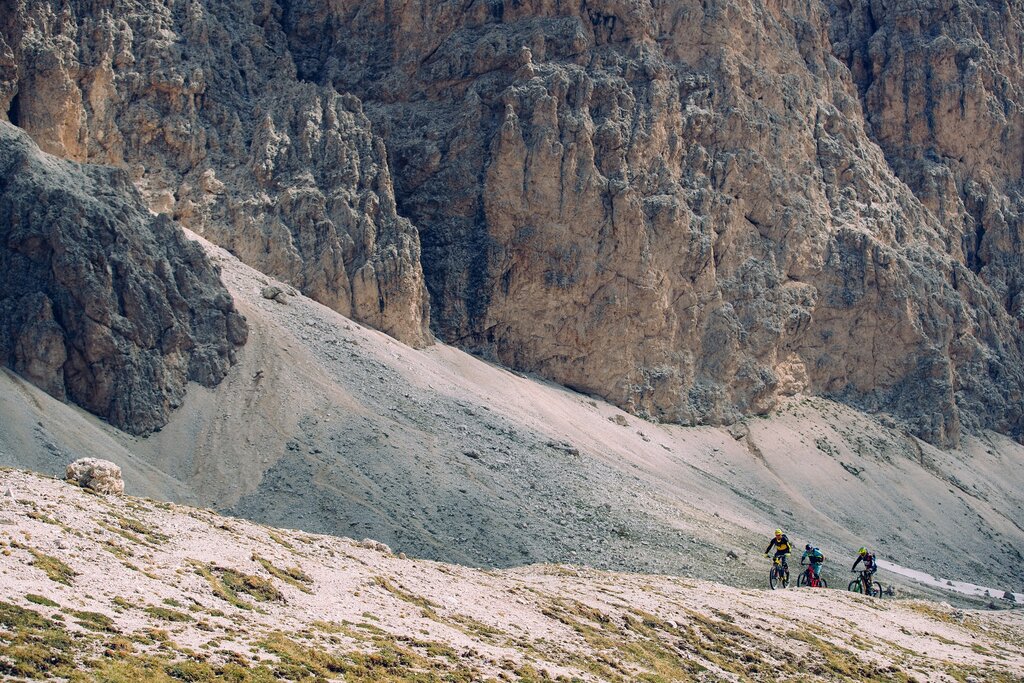 Bike Dolomiti Bike vista Dolomiti in Val di Fassa