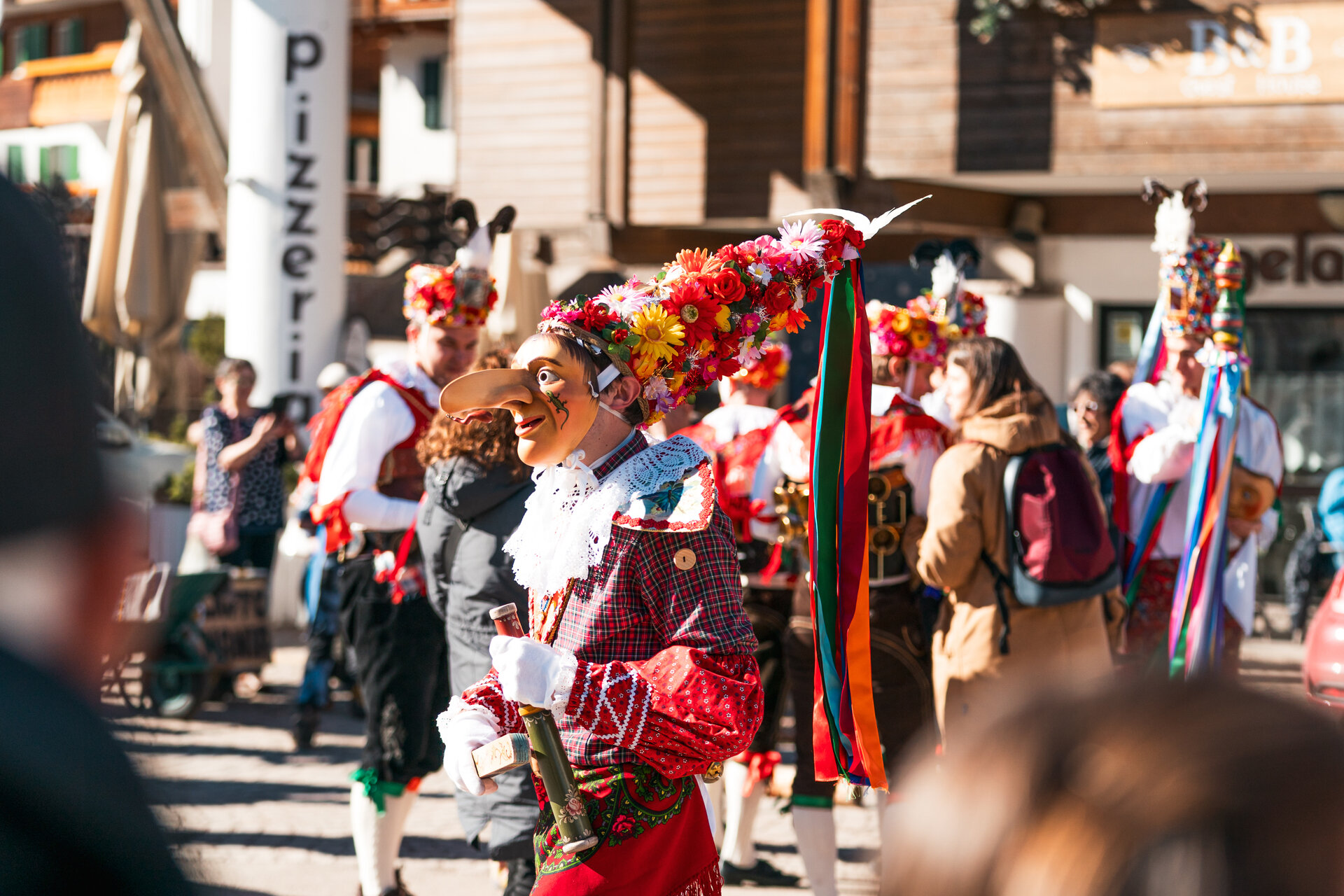 Carnevale ladino | © Archivio Immagini ApT Val di Fassa - Mattia Rizzi Carnveale in Val di Fassa | © Archivio Immagini ApT Val di Fassa - Mattia Rizzi