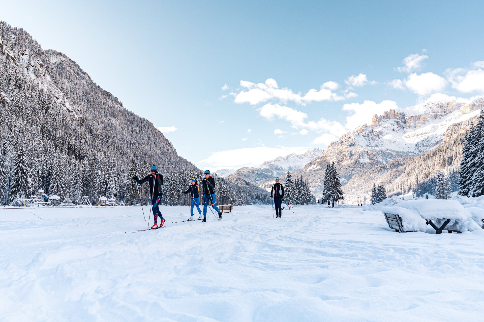 Fondo Fontanazzo | © Gaia Panozzo - Archivio Marcialonga Sci di fondo a Fontanazzo | © Gaia Panozzo - Archivio Marcialonga