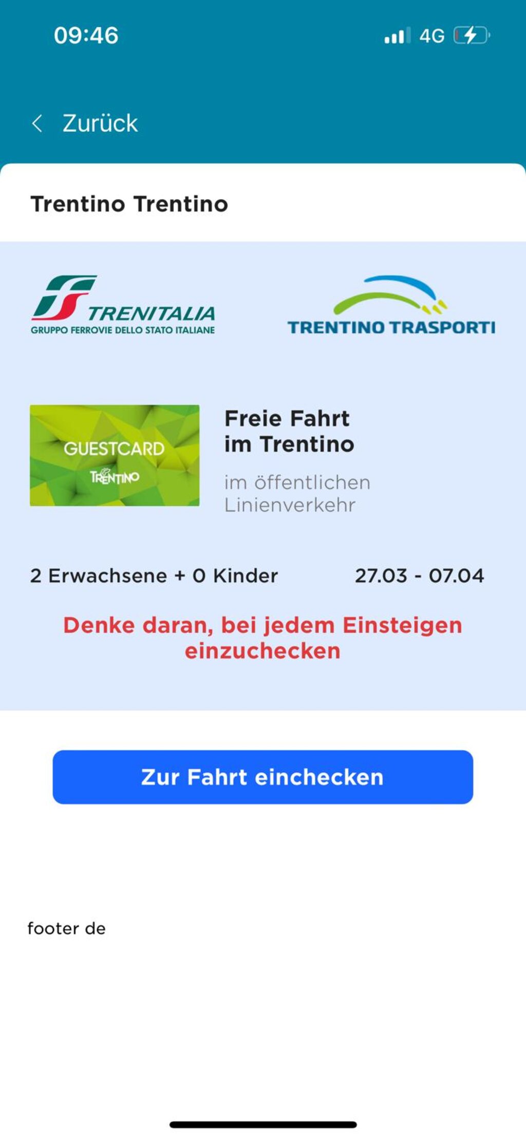 8 Abbonamento Trasporti Gratuiti Con Guest Card DE