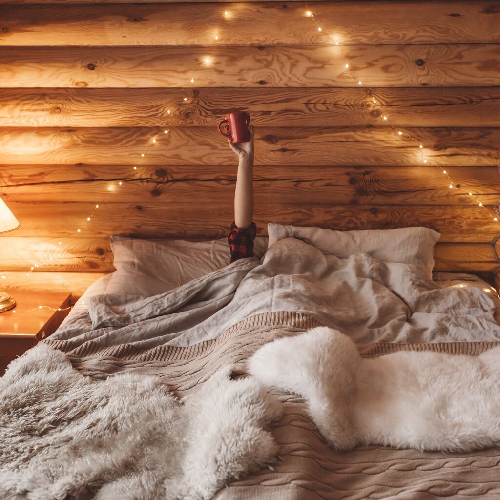 Camera in legno | © Archivio Immagini ApT Val di Fassa Dettagli di una camera in legno | © Archivio Immagini ApT Val di Fassa