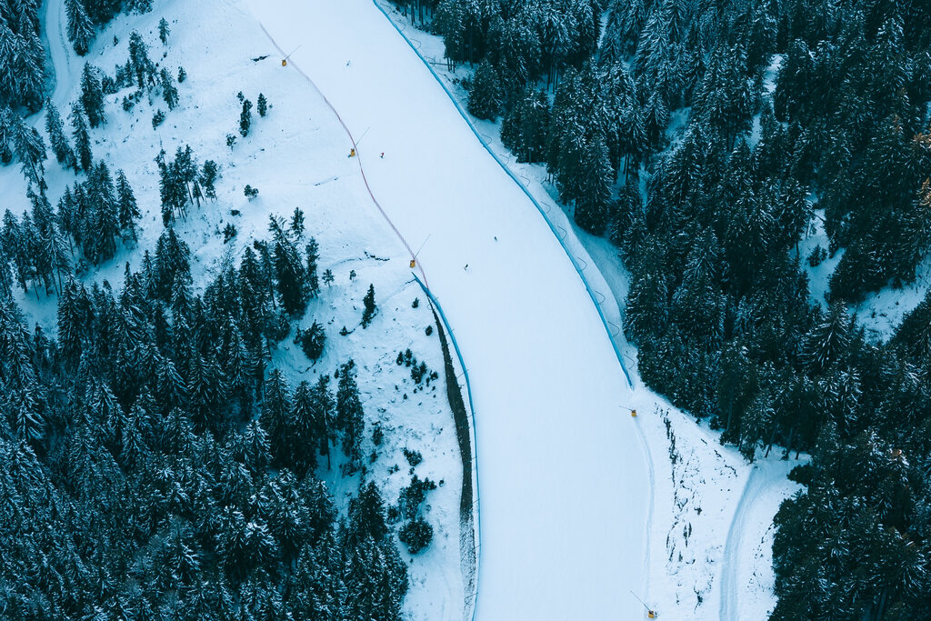 Pista Vulcano Skiarea Buffaure Pozza Pista Vulcano Skiarea Buffaure Pozza